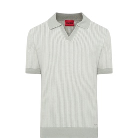 Seeroy Textured-Knit Logo Polo Shirt