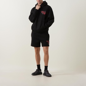 Dagety Floral Logo Shorts