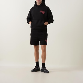 Dagety Floral Logo Shorts
