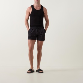 Dominica Logo Quick-Dry Swim Shorts