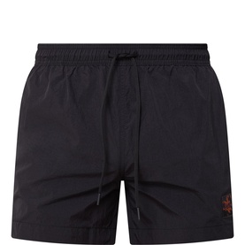 Dominica Logo Quick-Dry Swim Shorts