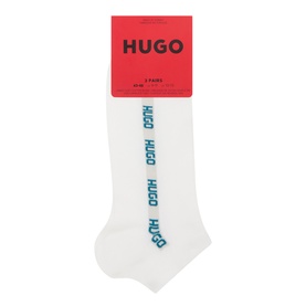 Three-Pack Side Tape Logo Ankle Socks