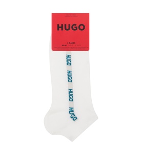 Three-Pack Side Tape Logo Ankle Socks