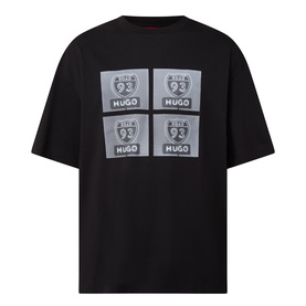 Draxon Biker Logo Graphic T-Shirt