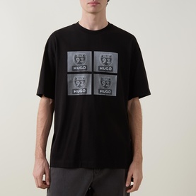 Draxon Biker Logo Graphic T-Shirt