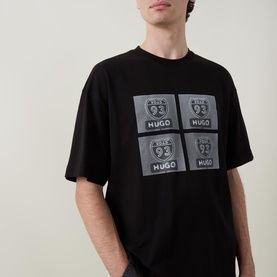 Draxon Biker Logo Graphic T-Shirt