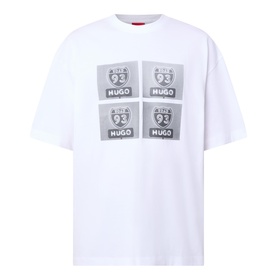 Draxon Biker Logo Graphic T-Shirt