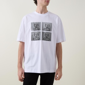 Draxon Biker Logo Graphic T-Shirt