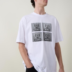 Draxon Biker Logo Graphic T-Shirt