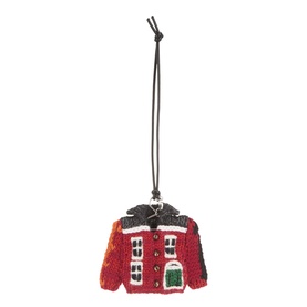 House Knitted Cardigan Bag Charm