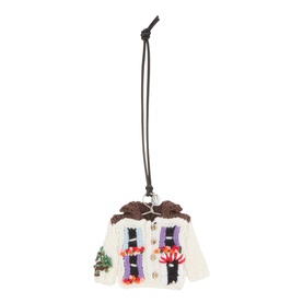 House Knitted Cardigan Bag Charm