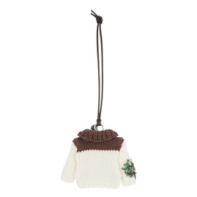 House Knitted Cardigan Bag Charm