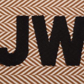 Logo Tassel Fringe Scarf