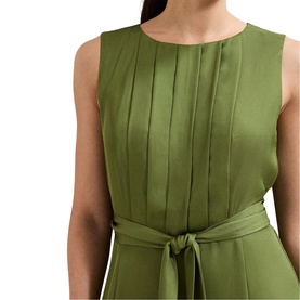 Janine Pleated Wide Leg Jumpsuit