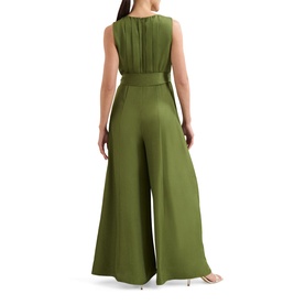 Janine Pleated Wide Leg Jumpsuit