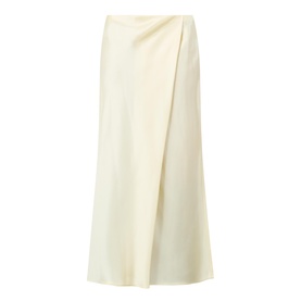 Demi Open Slit Wrap Skirt