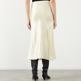 Demi Open Slit Wrap Skirt