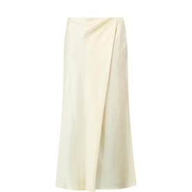 Demi Open Slit Wrap Skirt