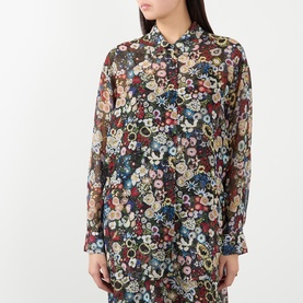 Goya Silk Floral Blouse