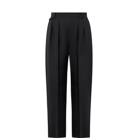 Dugan Pleated Barrel Leg Trousers