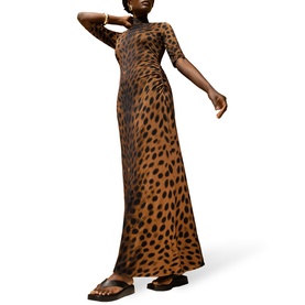 Leopard Print Dress