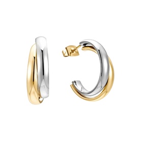 Muse Hoop Stud Earrings