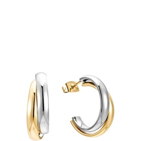 Muse Hoop Stud Earrings