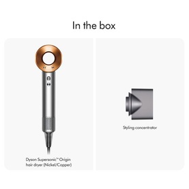 Supersonic Lite Hair Dryer Nickel and Copper