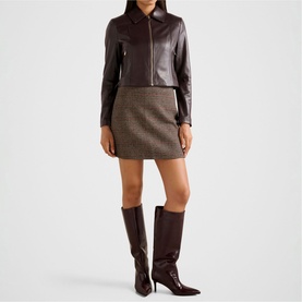 Addison Faux Leather Jacket