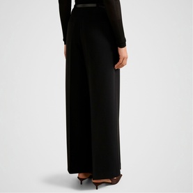 Alexandra Belted High-Rise Wide Leg Trousers