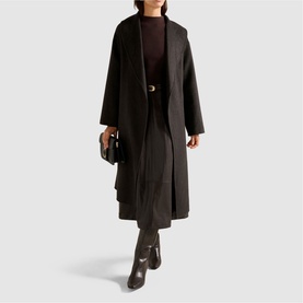 Brooklyn Faux Leather Two-in-One Dress