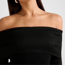 Brynn Knitted Bardot Top