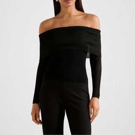 Brynn Knitted Bardot Top