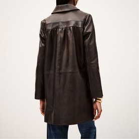 Madie Leather Coat