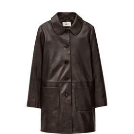 Madie Leather Coat