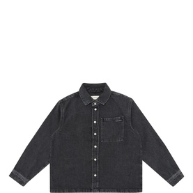 Patch Pocket Logo Overshirt