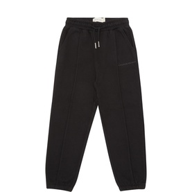 Pleated Logo Sweatpants