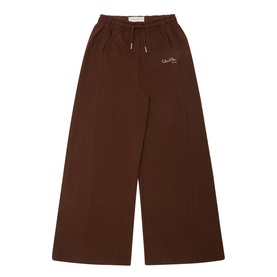 Signature Logo Wide Leg Track Pants