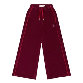 Monogram Logo Wide Leg Sweatpants