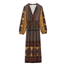 Barley Floral Flared Dress