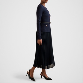 Daphne Petite Midi Belted Dress