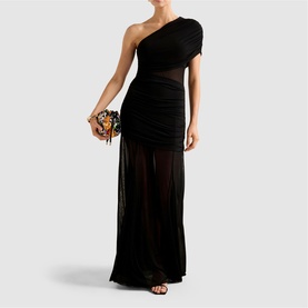 Harley Asymmetric Cut-Out Dress