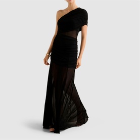 Harley Asymmetric Cut-Out Dress
