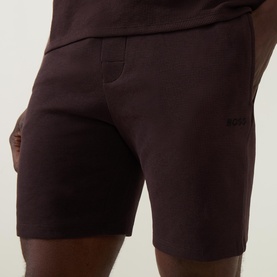 Waffle Logo Pyjama Shorts