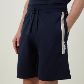 Authentic Logo Side Stripe Shorts