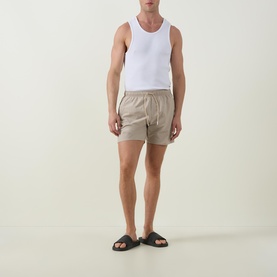 Iconic Logo Side Stripe Swim Shorts