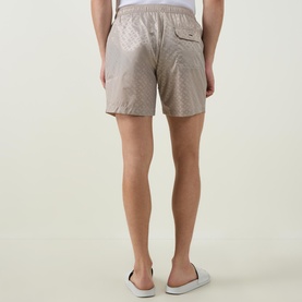 Jacques Monogram Print Shorts