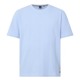 Structure Textured Logo T-Shirt