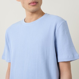 Structure Textured Logo T-Shirt