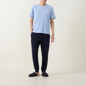 Structure Textured Logo T-Shirt